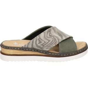 Rieker dames slipper - Grijs - Maat 40