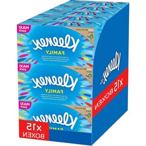 Zakdoeken maxi-pack Family - 15 dozen - 128 zakdoeken - ideaal formaat - gemaakt in Frankrijk