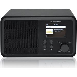 Internetradio Roadstar IR-390 DU zwart