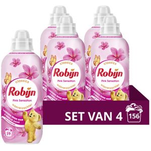 Robijn - Classics Pink Sensation - Wasverzachter - 156 Wasbeurten