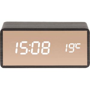 Alarm Clock Copper Mirror LED