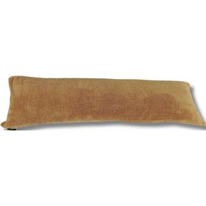 Teddy Fleece Body Pillow Sloop Caramel Latte 40 x 145 cm