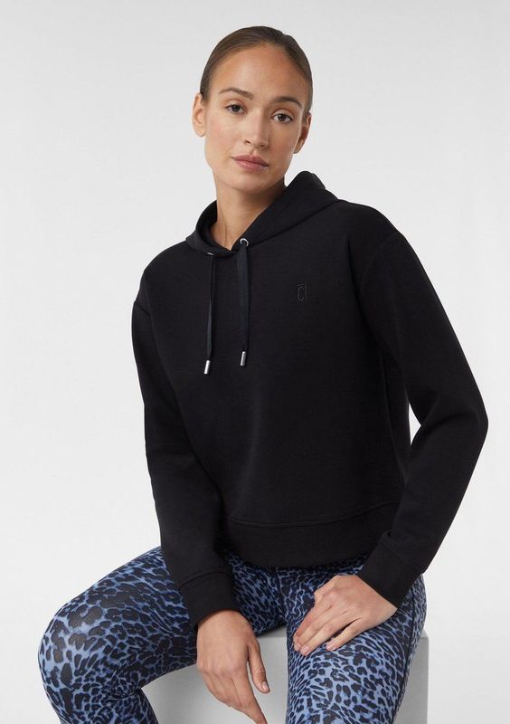 comma casual identity - Hoodie - Zwart - Met Capuchon - Casual Fit