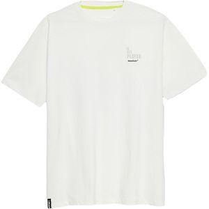 Munich Oversize Gamer Streetwear T-shirt Met Korte Mouwen Wit M Man