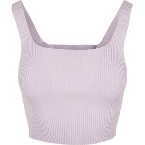 Urban Classics - Knit Crop Top - Paars