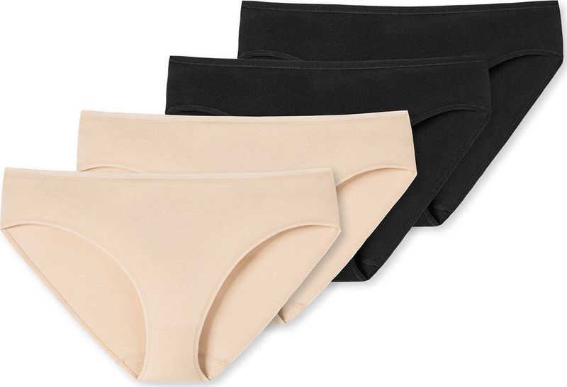 SCHIESSER Slip ' Serie "95/5" '  beige / nachtblauw