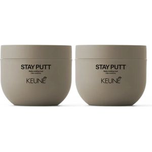 2 stuks - Keune - Stay Putt - Matte Molding Mud 100 ml