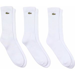Lacoste Sport Socks 3-Pack White