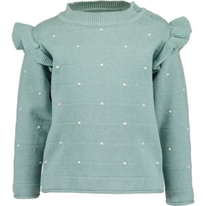 Blue Seven-Meisjes trui-Groen - Maat 68