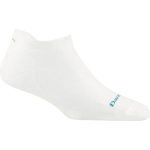Run No Show Tab Ultra-Lightweight with Cushion - White- Hardloopsokken van merinowol