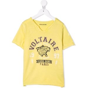 Zadig&Voltaire t-shirt maat 152 yellow