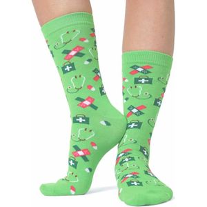 MedSocks - Zorg sokken Groen