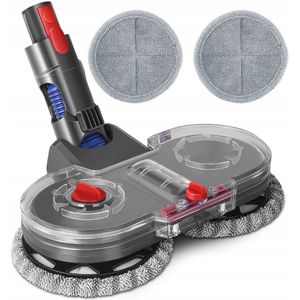 Rosfix Mopborstel voor Dyson V7 V8 V10 V11 V15 stofzuiger + 2 dweildoekjes