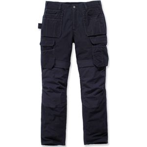 Pantalon de travail Carhartt Steel Rugged Flex Relaxed Fit à double devant et poches multiples, homme, bleu, W28/L28
