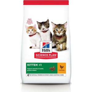 6x Hill's Kitten Kattenvoer Chicken 300 gr