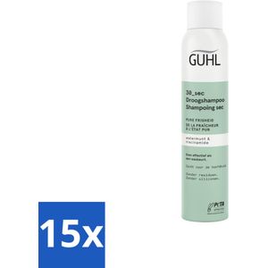 Guhl – Droogshampoo – Pure Frisheid 30 sec – 200 ml - Bulkverpakking - 15 stuks