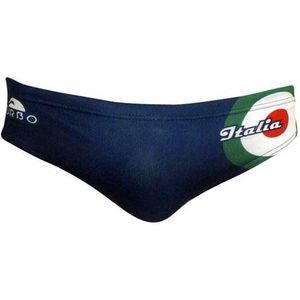 Turbo Italia Moto Zwemslip Blauw 3XL Man