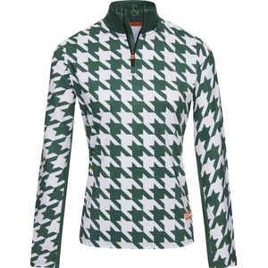 Gareth & Lucas Skipully The Eighty-Three - Dames L - 100% Gerecycled Polyester - Midlayer Sportshirt - Wintersport