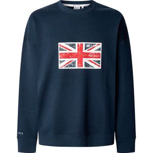 Pepe Jeans - Union - Sweatshirt - Rood - 100% Katoen