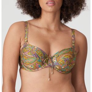 PrimaDonna Swim Sakarun Bikini Top met Beugel 4009910 Sunny Paisley - maat EU 100F / FR 115F