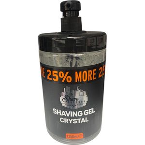 THE SHAVE FACTORY Shaving Gel 1250ml - CRYSTAL
