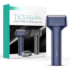 Solacis Foil shaver - Shaver - Scheerapparaat mannen - Scheerapparaat hoofd - Baardtrimmer Trimmer - Must have voor uw baard!