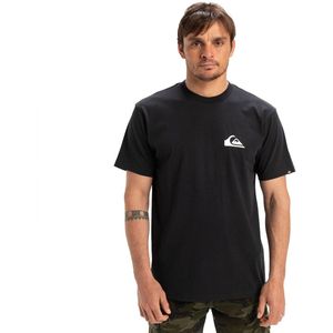 Quiksilver - Ev Mini Logo - T-shirt - Zwart - Korte Mouwen