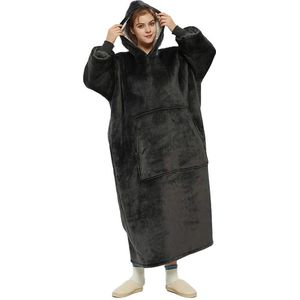 Oversized groote hoodie - Hoodie deken - Warme deken - Warme deken hoodie - Winter deken - Fleece dekentje - Hoodie Blanket