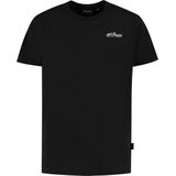 Ballin Amsterdam - BLLN Outline - T-shirt - Zwart - Loose Fit - Korte Mouwen