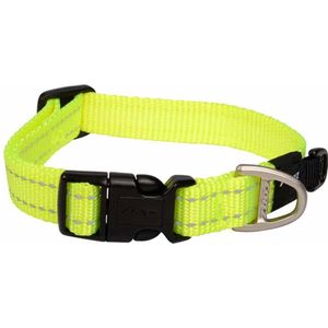Rogz Utility Halsband Geel - Hondenhalsband - Xs 16-22x1.1 Cm