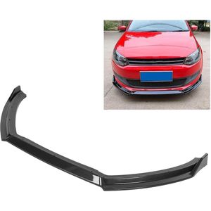 Voorbumperspoiler eenvoudig te installeren - Polo MK5 6R 2009-2014 - Carbon patroon - Verbeterd uiterlijk .
