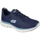 Skechers - FLEX APPEAL 4.0 - Sneaker - Blauw - Mesh - Air Cooled Memory Foam