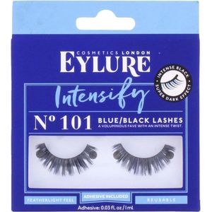 Eylure - Intensify Nr. 101 Wimpers - Blue/Black - Met Lijm - Herbruikbaar - Featherlight Feel