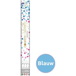 Jep! Party Confetti Shooter Gender Reveal Blauw 40 cm