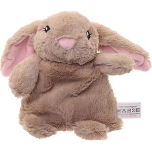 magnetron knuffel Fluffy Konijn warmteknuffel hotpack pittenzak
