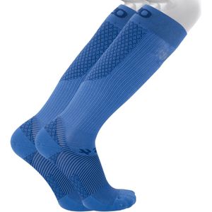 OS1st FS4+ fasciitis plantaris sport compressiesokken maat XL (48-49) – blauw – hielspoor – achillespeesontsteking – hielpijn – pijn aan de voetboog – naadloos