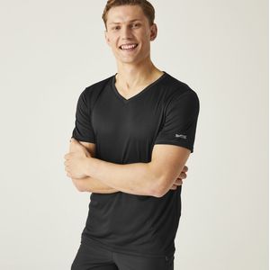 Regatta - Fingal - V-hals T-shirt - Sneldrogend - 100% Gerecycled Polyester