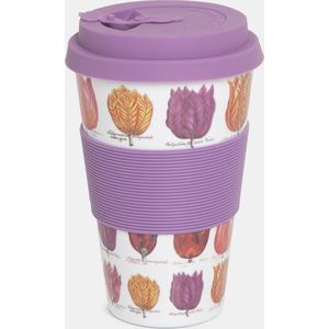 Memoriez - Coffee to go mug - Tulpen wit
