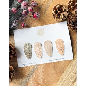 Setje Haarspeldjes - Sparkle - Klikklak Haarspeldje voor Meisjes - Haaraccessoires voor Kinderen - Kerst & Feestdagen Haaraccesoire