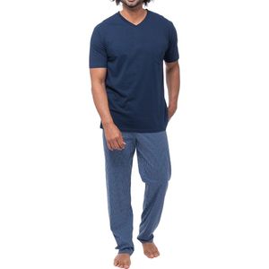 Ammann Heren pyjama Night & Home Cotton