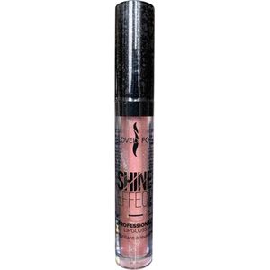Lovely Pop Cosmetics - Glitter Lipgloss - Lipgloss - Shine effect - Make-up - Transparant - Licht Roze - Glitters - 02