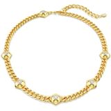 Swarovski Dames Ketting Metaal - Goudkleurig