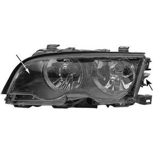 VanWezel 0647966 - Phare double avant droit pour Bmw 3 e46 cabrio de 1999 à 2003