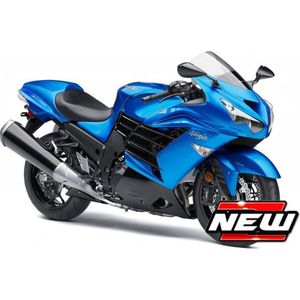 Maisto KAWASAKI NINJA ZX-14R 1:18 - blauw