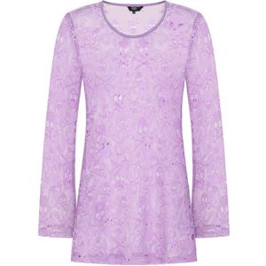 Banned - Bff Net Longsleeve top - XS - Paars