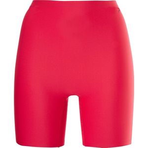 TEN CATE Secrets women long shorts (1-pack) - dames lange boxer hoge taille - rood - Maat: XL