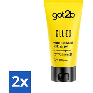 Got2B - Styling Gel - Glued - 150 ml - Voordeelverpakking - 2 stuks