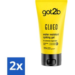 Got2B - Styling Gel - Glued - 150 ml - Voordeelverpakking - 2 stuks