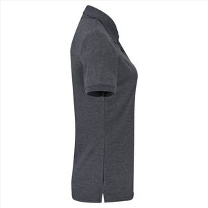 Fruit of the Loom - Dames-Fit Pique Polo - Donkergrijs - XS