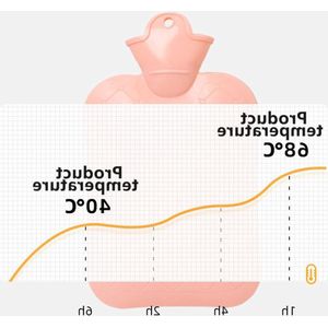 Rubberen warmwaterfles hoes - 2 liter, afneembaar en wasbaar - voor volwassenen en kinderen - winter verwarmingshoes